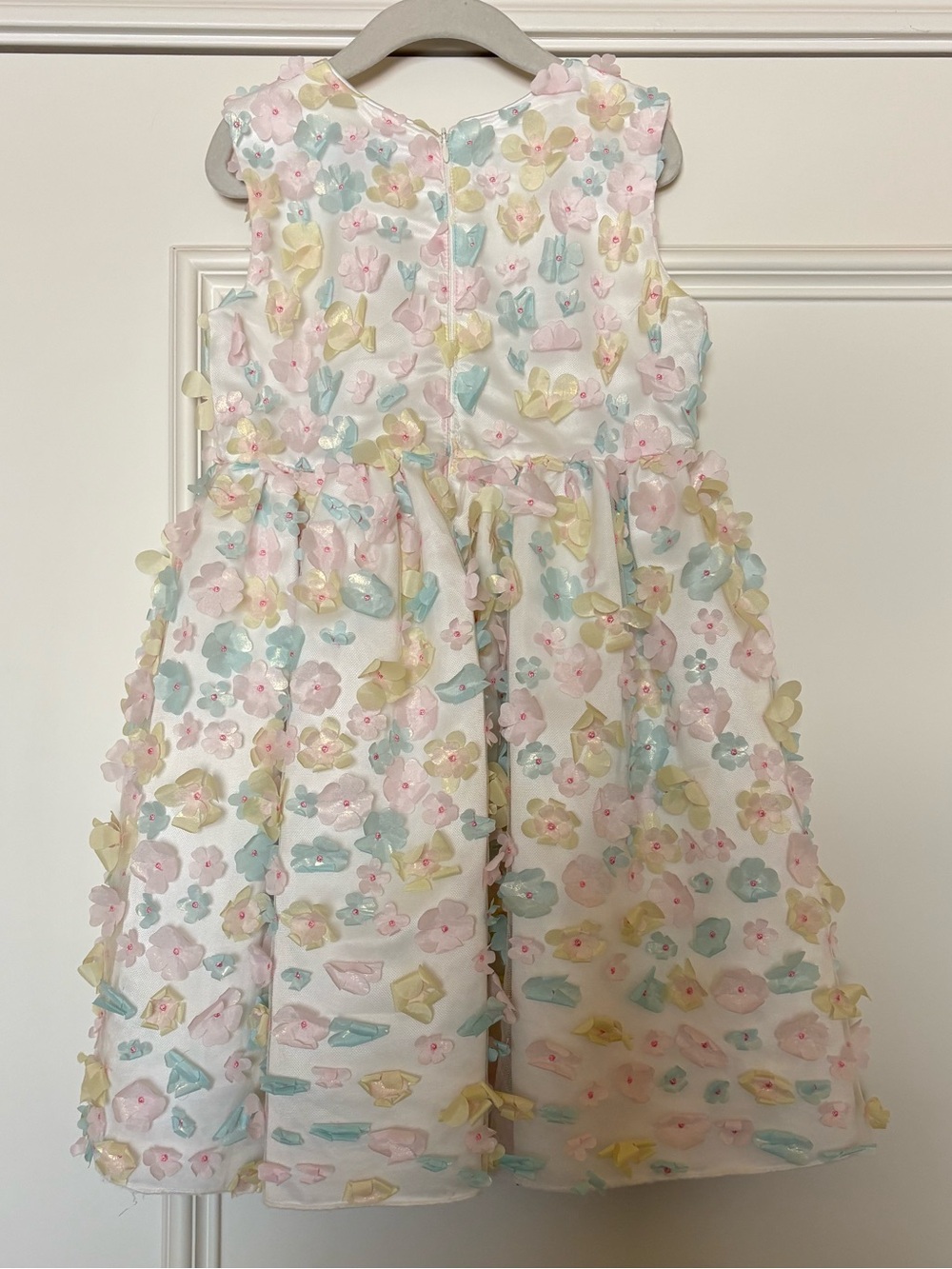 Rachel Riley Flutter Flower Party Dress - Picture 4 of 6